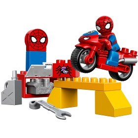 Bild på LEGO DUPLO - Spindelmannens cykelverkstad 10607
