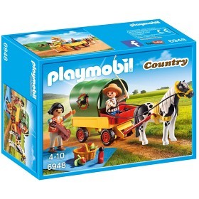 Bild på Playmobil Country - Picknick med ponnyvagn 6948