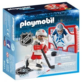 Bild på Playmobil Sports & Action - NHL Ishockeymålträning 5071