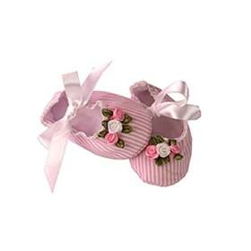 Bild på Babysko Randig (Rosa)