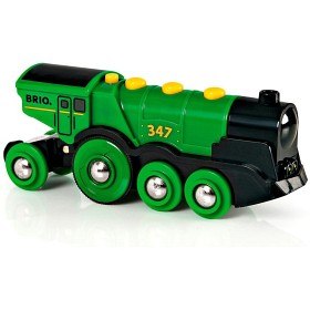 Bild på BRIO World 33593 Grönt batteridrivet action-lok