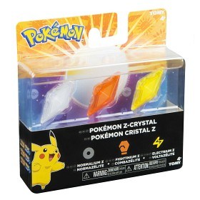 Bild på Pokémon - Nintendo 3DS - Z-Crystal (Normalium Z, Fightinum Z & Electrium Z)