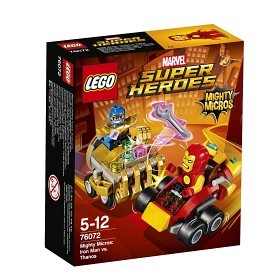 Bild på LEGO Super Heroes - Mäktiga mikromodeller: Iron Man mot Thanos 76072