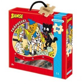 Bild på Bamse - Träpussel 20 bitar