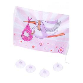 Bild på Buttericks Babyshower Fönsterdekor 60x90cm (Rosa)