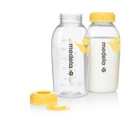 Bild på Medela Nappflaska 250 ml 2-pack (Transparent 250 ml)