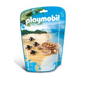 Bild på Playmobil Family Fun - Havssköldpadda med ungar 9071
