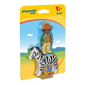 Bild på Playmobil 1.2.3 - Pojke med zebra 9257