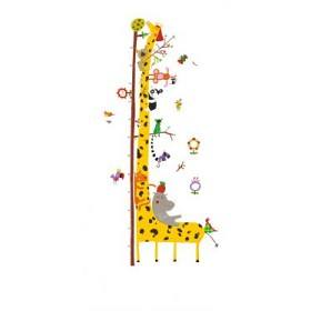 Bild på Djeco Wallsticker Måttstock (Gul)