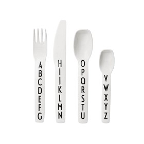 Bild på Design Letters Bestick Melamin (Vit)