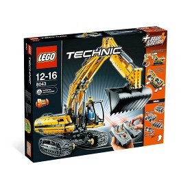 Bild på Lego Technic - Motoriserad Grävmaskin 8043