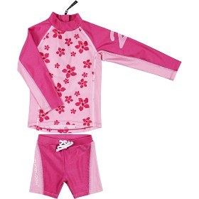 Bild på Zunblock UV-set Hawaii Långärmat (Rosa)