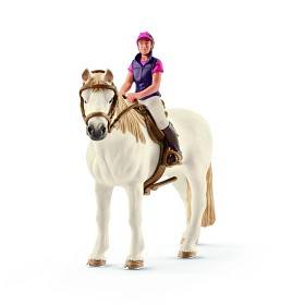 Bild på Schleich - Fritidsryttare med häst