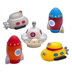 Bild på Rätt Start Badleksaker Spaceinvaders 5-pack