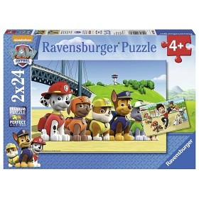 Bild på Ravensburger Pussel Paw Patrol 2x24 bitar