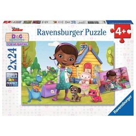 Bild på Ravensburger Doktor McStuffins Pussel 2x24 bitar