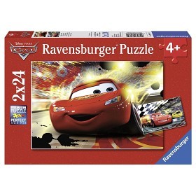 Bild på Cars - Pussel 2x24 bitar