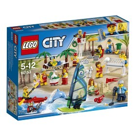 Bild på LEGO City - Figurpaket Kul på stranden 60153