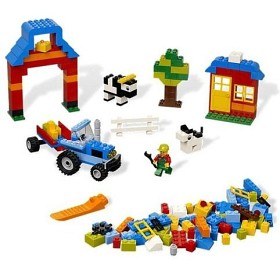 Bild på LEGO Bricks & More - Blå Klosslåda 4626