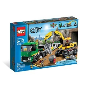Bild på LEGO City - Grävmaskinstransport 4203