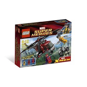 Bild på LEGO Super Heroes - Wolverines Chopperstrid 6866
