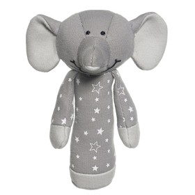 Bild på Teddykompaniet Diinglisar Organic Stars Skallra (Elefant)