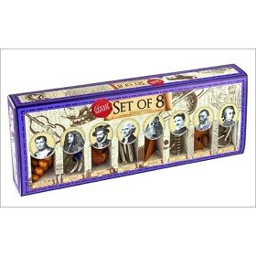 Bild på Professor Puzzle - Great Minds: Trä- och metallpussel - 8-pack