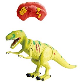 Bild på Dino vs World Radiostyrd dinosaurie med ljus (Gul)
