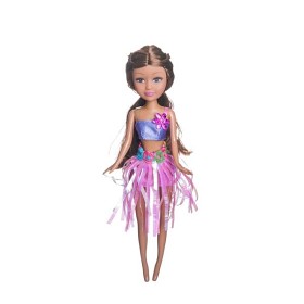 Bild på Sparkle Girlz - Hawaiidocka i strut - Rosa klänning