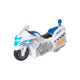 Bild på Teamsterz Polismotorcykel 15 cm med ljud och ljus (Vit)