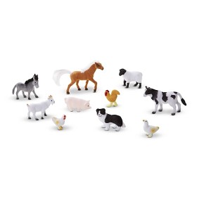 Bild på Melissa & Doug Bondgårdsdjur 10 st