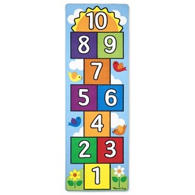 Bild på Melissa & Doug Lekmatta Hoppa hage 200 cm