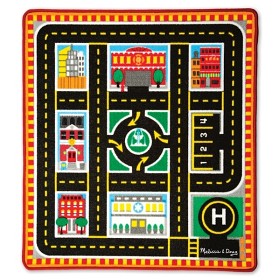 Bild på Melissa & Doug Lekmatta med utryckningsfordon