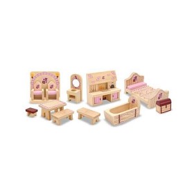 Bild på Melissa and Doug - Möbler till slott