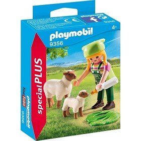 Bild på Playmobil 9356 Bondflicka med får