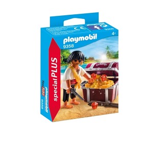 Bild på Playmobil 9358 Pirat med skattkista