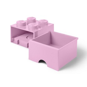 Bild på LEGO Förvaring med låda 4 (Rosa)