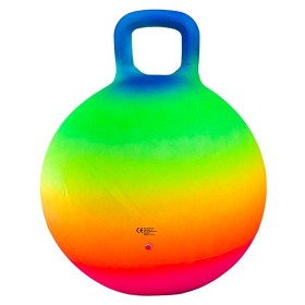 Bild på SportMe Hoppboll 45 cm (Regnbågsfärgad)