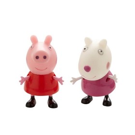 Bild på Greta Gris Figurer 2-pack Greta och Suzy