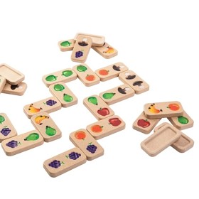 Bild på PlanToys - Domino Frukt och Grönsaker