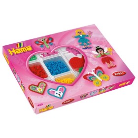 Bild på Hama Midi Activity box Heart 2400 st