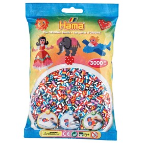 Bild på Hama Midi Randiga Pärlor mix 3000 st