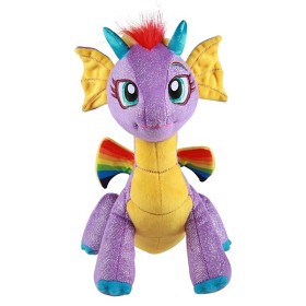 Bild på Glittrande Mjukisdrake Lila 30 cm