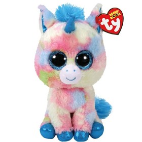 Bild på TY - Beanie Boos - Blitz Blå Enhörning 15 cm