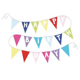 Bild på JaBaDaBaDo - Vimpel Happy Birthday