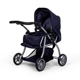 Bild på Mini Mommy Dockvagn med babylift (mörkblå)