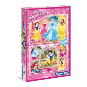 Bild på Clementoni Pussel Disney Princess (2x60 bitar)