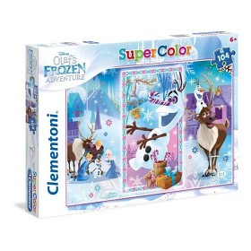 Bild på Clementoni Pussel Disney Frozen Olaf's Adventure (104-bitar)