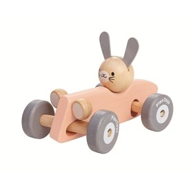 Bild på PlanToys - Bunny Racing Car - Pastell
