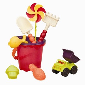 Bild på B.Toys Sands Ahoy Sandset (Röd)